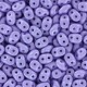 SuperDuo kralen 2.5x5mm Powdery - Pastel Purple